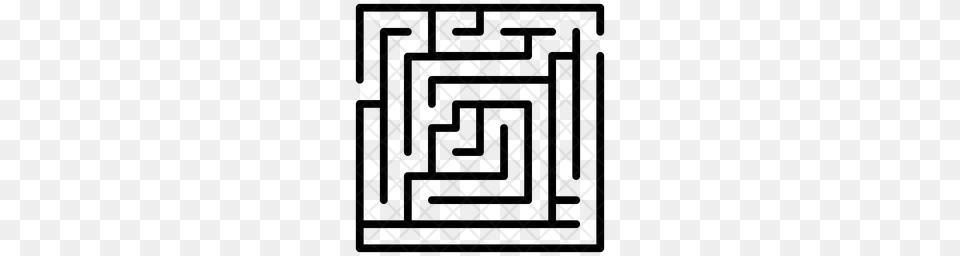 Premium Labyrinth Icon, Pattern, Texture Free Png Download