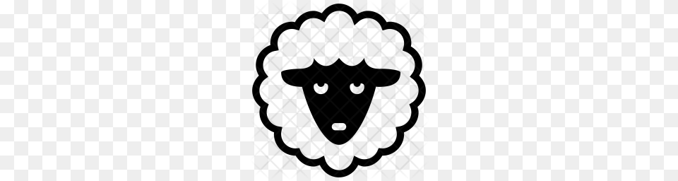 Premium Lamb Icon Download, Pattern Png