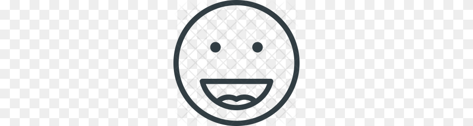 Premium Laugh Icon Download, Pattern, Racket Png Image