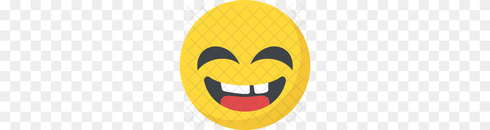 Premium Laughing Emoji Expression Icon Download Free Png