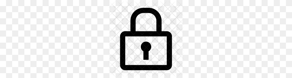 Premium Lock Icon Download, Pattern Free Png