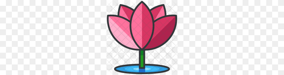 Premium Lotus Icon, Flower, Plant, Petal, Rose Free Png Download