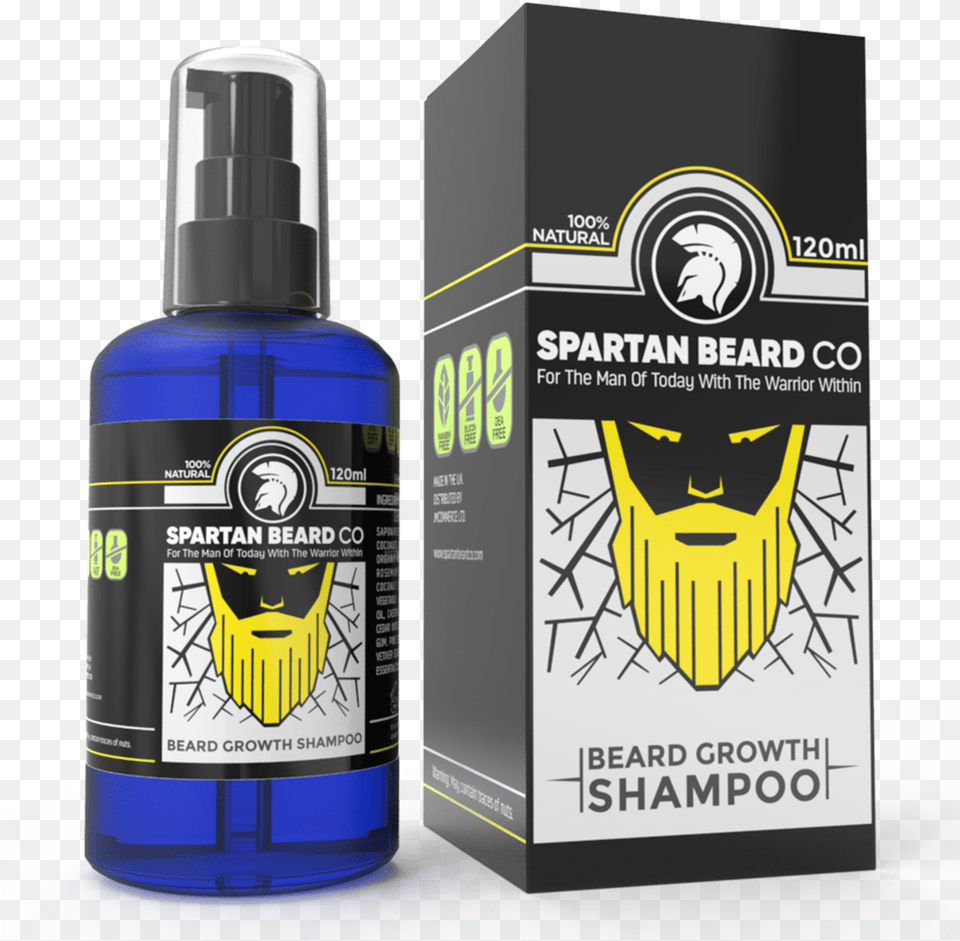 Premium Luxurious Beard Wash Beard Shampoo By Spartan Beard, Bottle, Aftershave, Cosmetics, Perfume Png