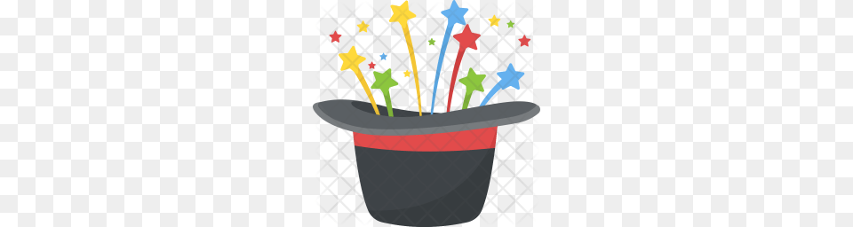 Premium Magic Hat Icon Download, Jar, Plant, Planter, Potted Plant Png