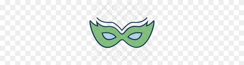 Premium Mardi Gras Icon Mask, Smoke Pipe Free Png Download