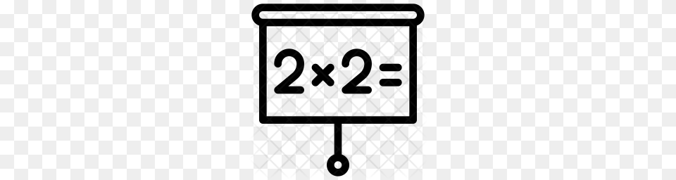 Premium Math Equation Icon Pattern, Home Decor, Texture Free Png Download