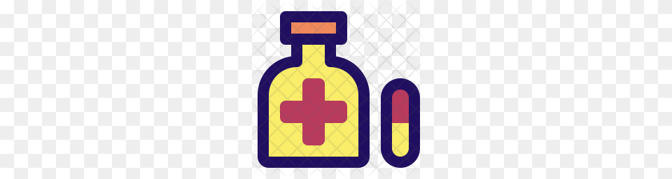 Premium Medicine Bottle Icon Download, Cabinet, Furniture, First Aid Free Transparent Png