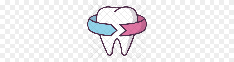 Premium Medicine Teeth Tooth Dentist Medical Dental Icon, Cream, Dessert, Food, Ice Cream Free Png Download