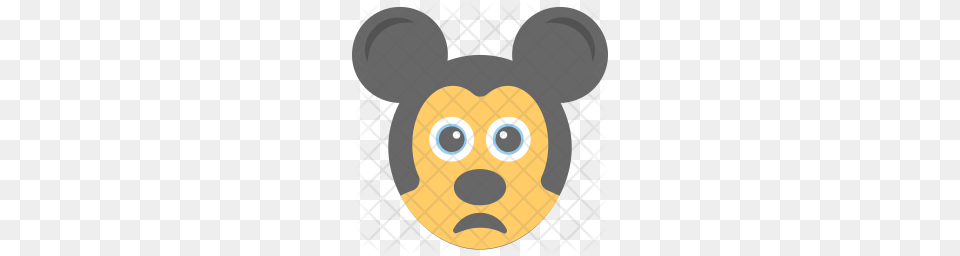 Premium Mickey Mouse Emoji Icon Download, Disk, Plush, Toy Png Image