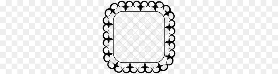 Premium Mirror Frame Icon Download, Pattern, Grille Png Image
