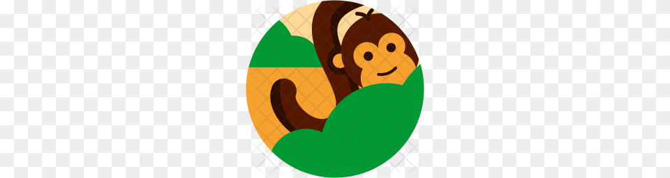 Premium Monkey Icon, Animal, Mammal, Wildlife Png