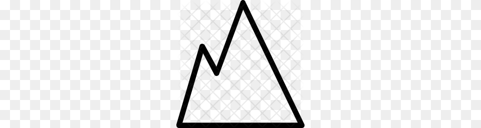 Premium Mountan Download, Triangle, Pattern Free Transparent Png