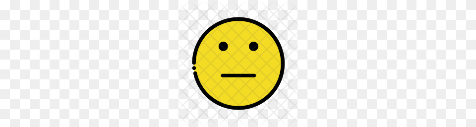 Premium No Expression Emoji Icon, Disk Free Transparent Png