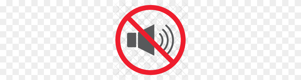 Premium No Noise Icon, Sign, Symbol Free Png