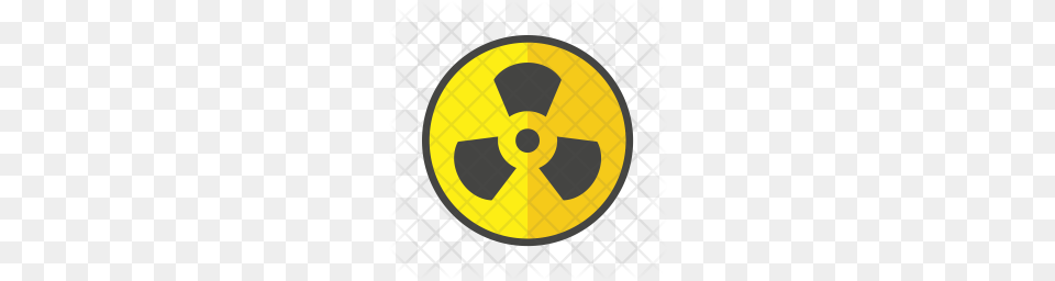 Premium Nuclear Radiation Icon, Alloy Wheel, Vehicle, Transportation, Tire Free Png