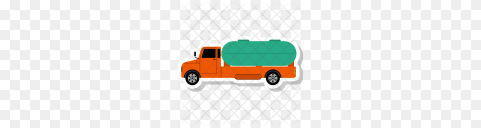 Premium Oil Truck Icon Download, Moving Van, Transportation, Van, Vehicle Free Png