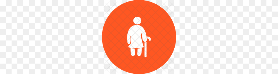 Premium Old Woman Icon Download, People, Person Free Transparent Png