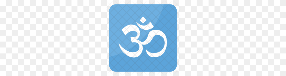 Premium Om Symbol Icon Download, Text Free Png