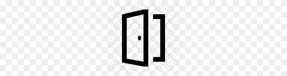 Premium Open Door Icon Download, Pattern Free Png