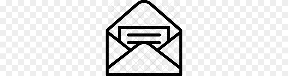 Premium Open Envelope Icon Download, Pattern, Texture Png Image
