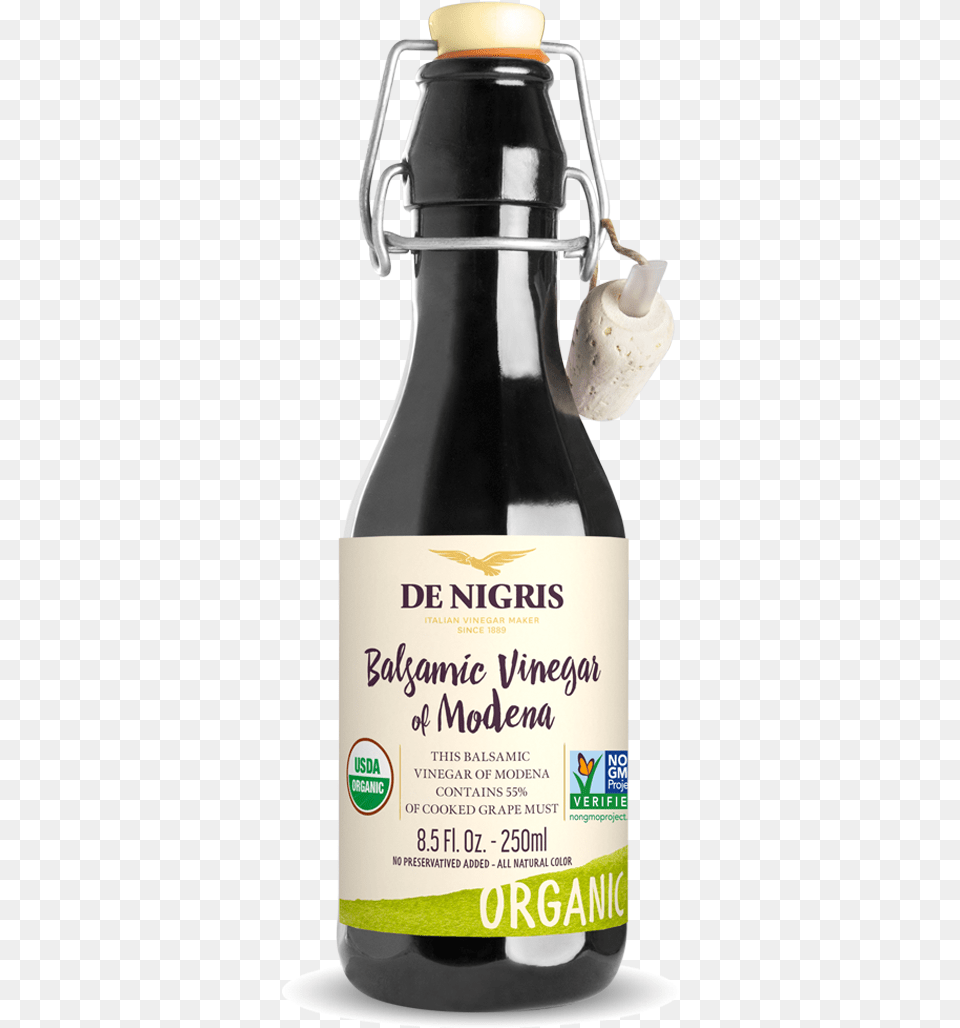 Premium Organic Balsamic Vinegar Of Modena De Nigris Vinegar Organic Apple Cider Raw Unfiltered, Food, Seasoning, Syrup, Alcohol Png