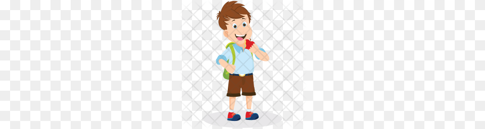 Premium Painter School Boy Icon Download, Clothing, Shorts, Baby, Person Png