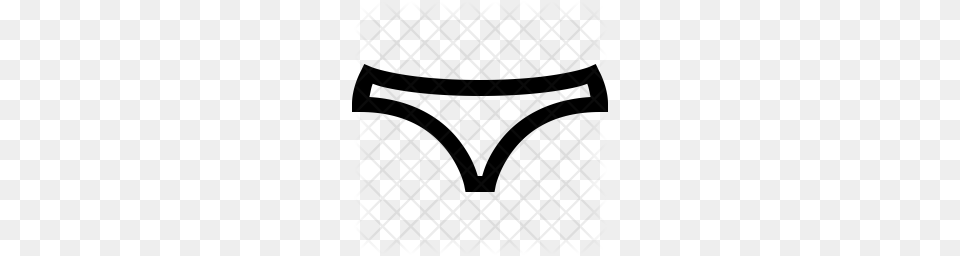 Premium Panties Icon, Pattern, People, Person Free Png Download