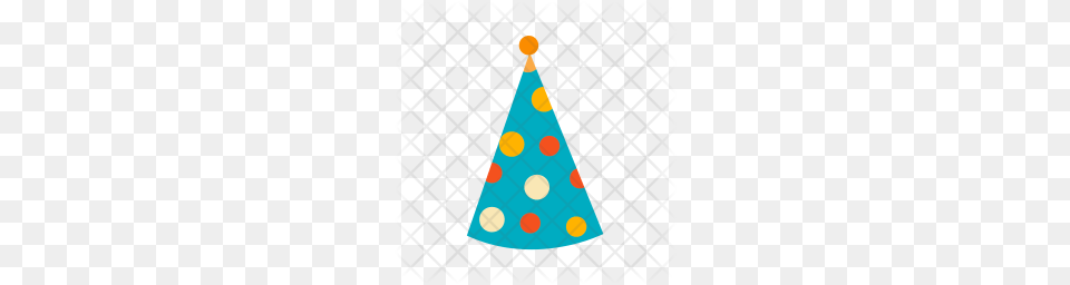 Premium Party Hat Icon, Clothing, Pattern Free Png Download