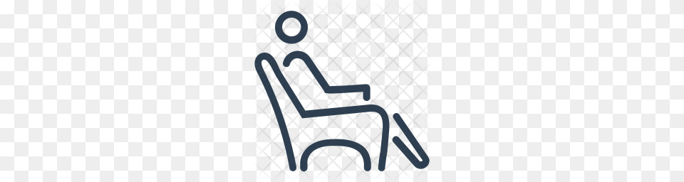 Premium Patient Icon Furniture, Chair, Grass, Plant Free Png Download