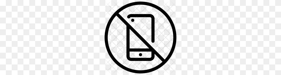 Premium Phone Not Allowed Icon, Electrical Device, Microphone, Pattern, Home Decor Free Transparent Png