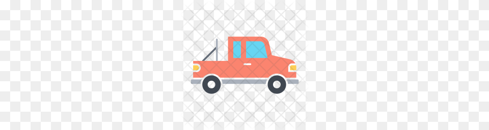 Premium Pickup Truck Icon, Vehicle, Transportation, Pickup Truck, Lawn Mower Png Image