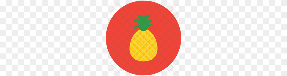 Premium Pineapple Icon, Food, Fruit, Plant, Produce Free Png