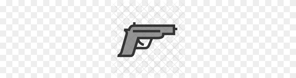 Premium Pistol Icon Firearm, Gun, Handgun, Weapon Free Png Download
