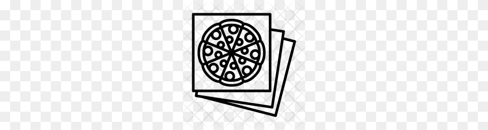 Premium Pizza Box Icon Download, Pattern, Home Decor Free Png
