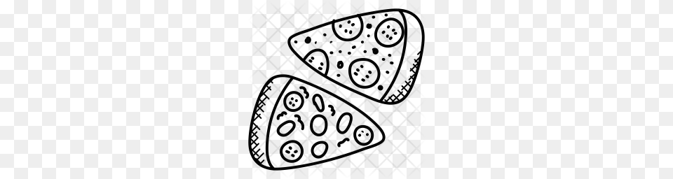 Premium Pizza Slice Icon, Pattern, Texture Png Image