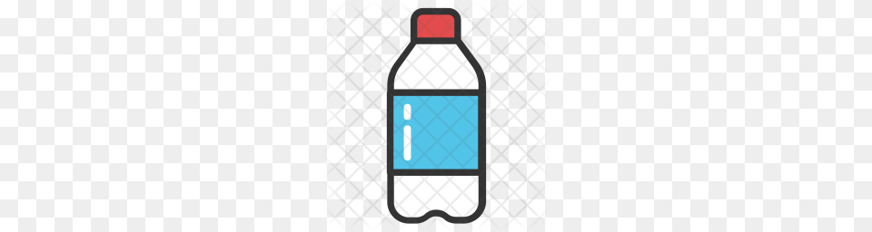 Premium Plastic Bottle Icon, Beverage, Milk, Water Bottle, Qr Code Free Png Download