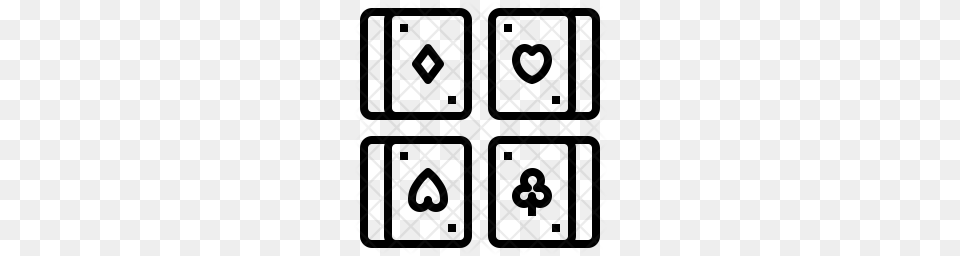 Premium Playing Cards Icon Download, Pattern, Home Decor, Texture Png Image