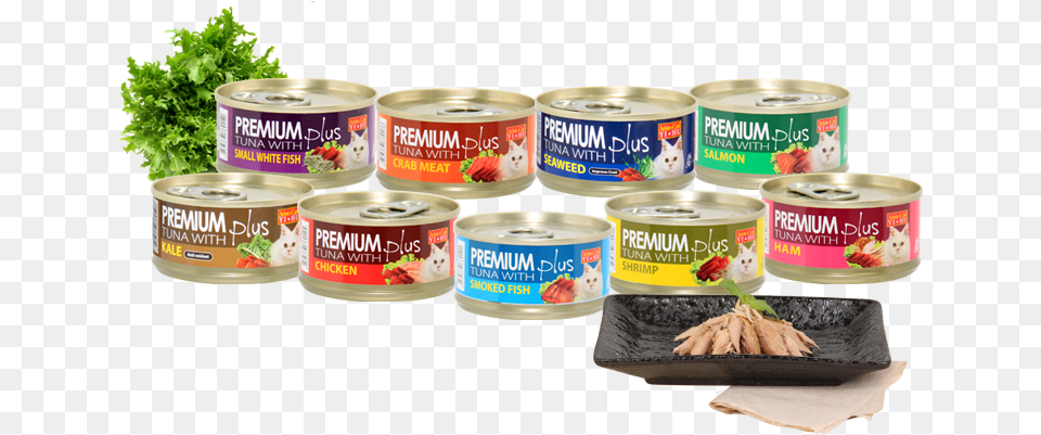 Premium Plus Cat Food, Aluminium, Can, Canned Goods, Tin Free Png