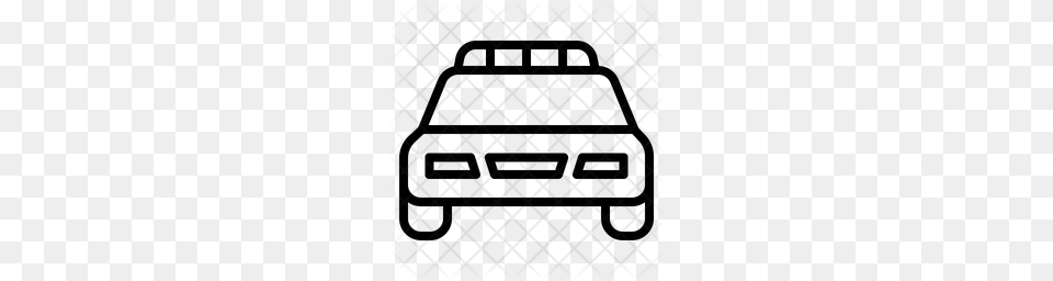 Premium Police Car Icon Download, Pattern, Texture, Home Decor Free Transparent Png