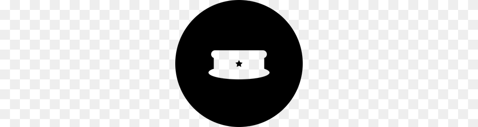 Premium Police Hat Icon Download, Gray Free Transparent Png