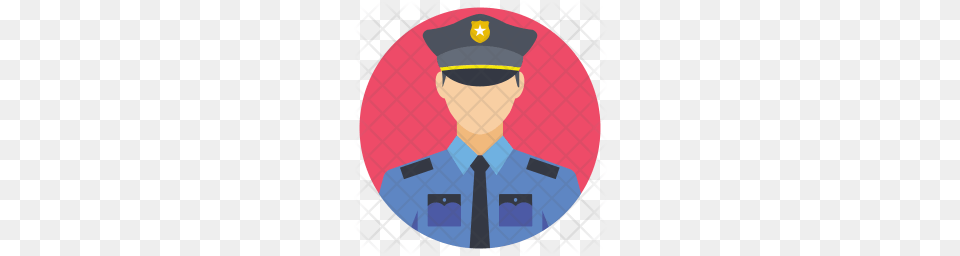 Premium Police Officer Icon Download, Person, Face, Head Png
