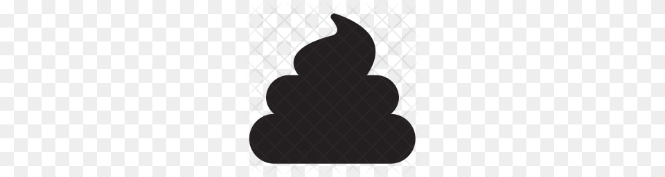 Premium Poop Icon Download, Silhouette Png