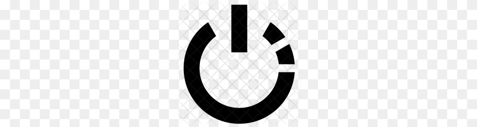 Premium Power Symbol Icon Pattern Free Png Download