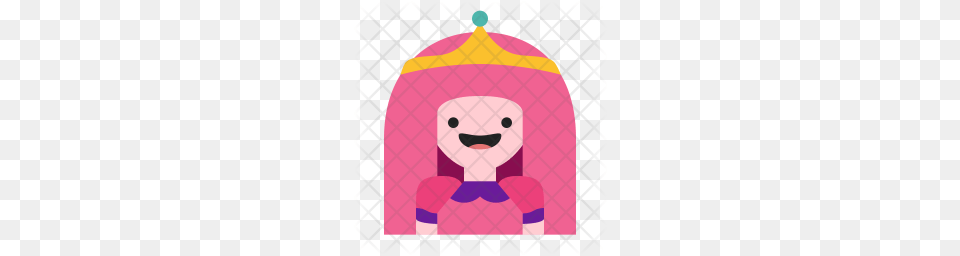 Premium Princess Bubblegum Icon Bag, Backpack, Person, Face Free Png Download