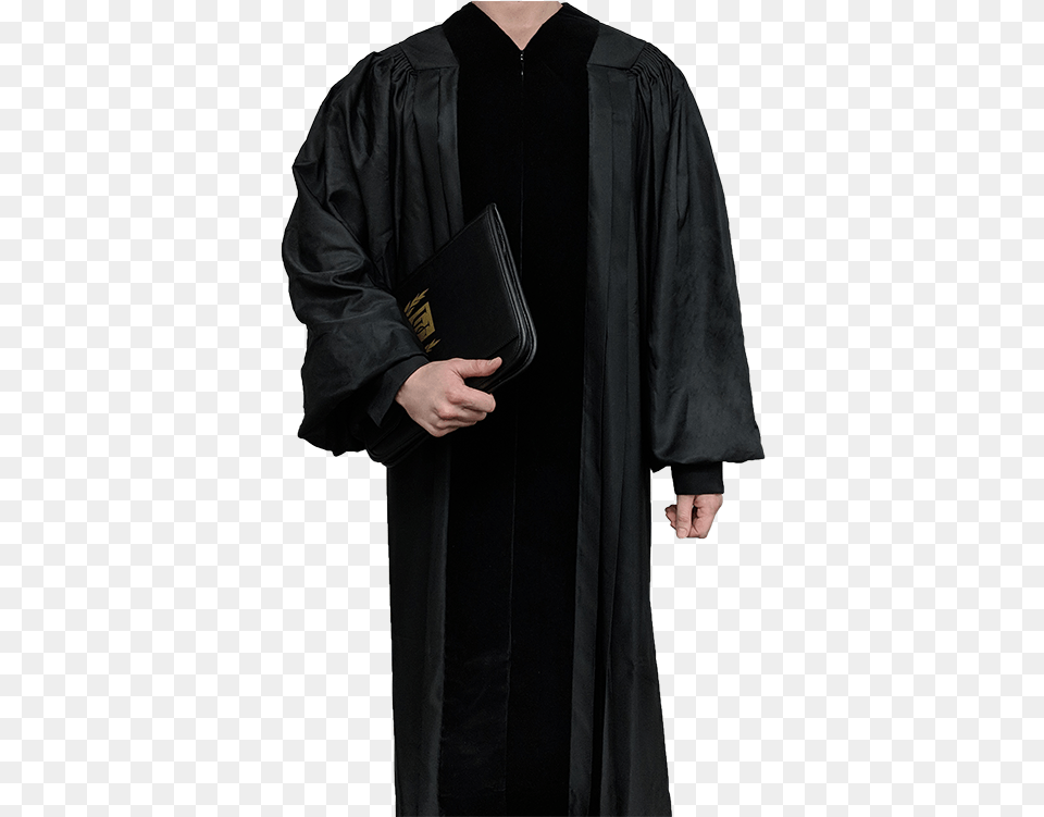 Premium Pulpit Robe Academic Dress, Clothing, Coat, People, Person Png Image