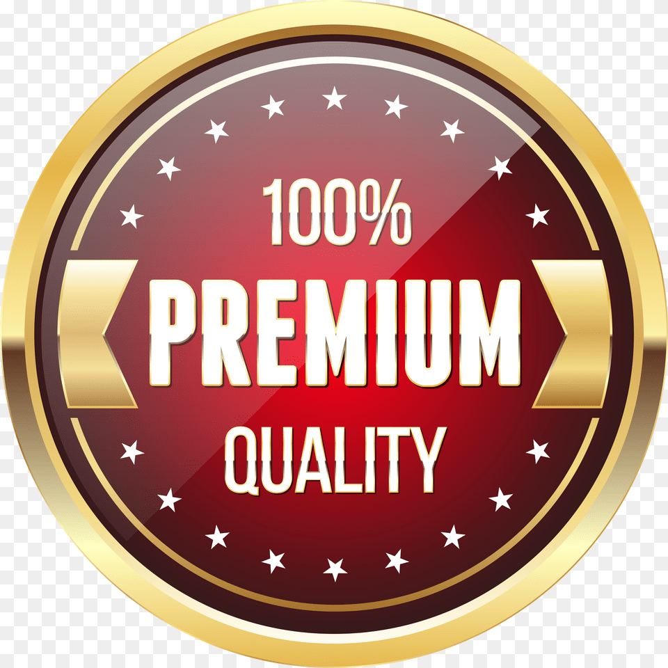 Premium Quality Badge Transparent Clip Art Circle, Logo, Symbol Free Png Download