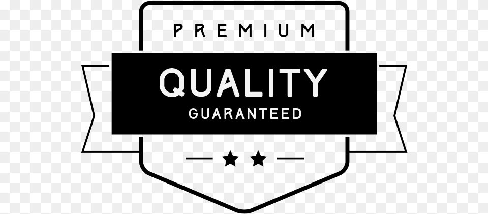Premium Quality Guaranteed, Symbol, Logo, Text, Blackboard Png Image