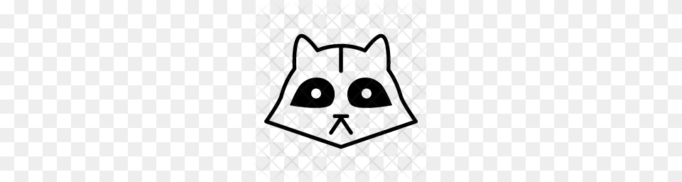 Premium Raccoon Icon Download, Pattern, Texture Png