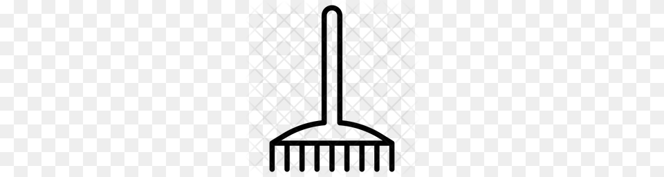 Premium Rake Icon Download, Pattern Free Transparent Png