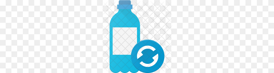 Premium Recycle Plastic Bottle Icon Download, Water Bottle Png